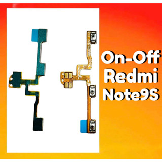 แพรเปิดปิด Redmi Note9S สวิตซ์เปิดปิดRedmi Note9S On-off Redmi Note9S แพรปุ่มพาวเวอร์ Note9S สินค้าพร้อมส่ง