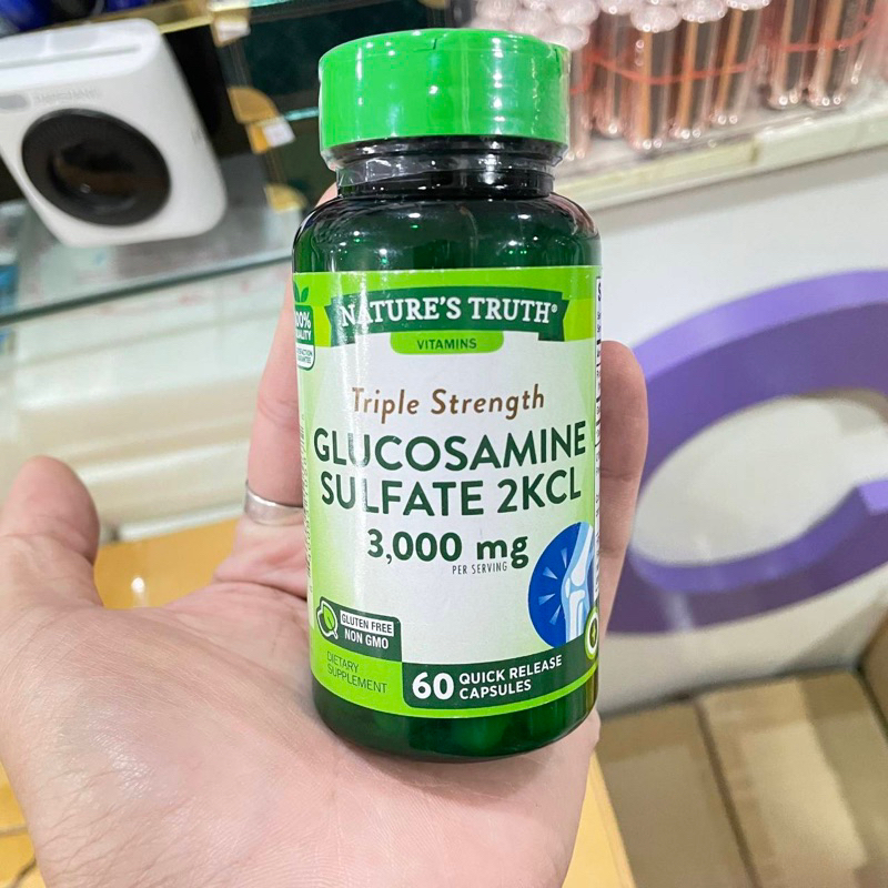 Nature’s Truth Glucosamine Sulfate 2KCL 3000 mg. 60 Caps Shopee Thailand