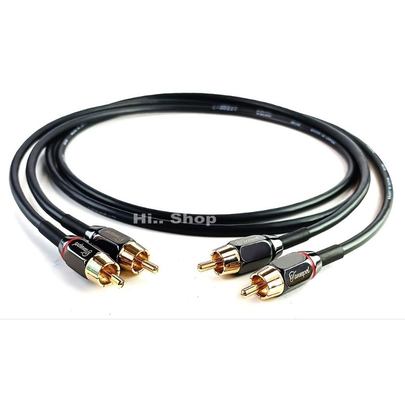 canare-l-2e5at-สาย-rca-to-rca-หัว-hi-grade-gold-plated-rca-สายแท้-100