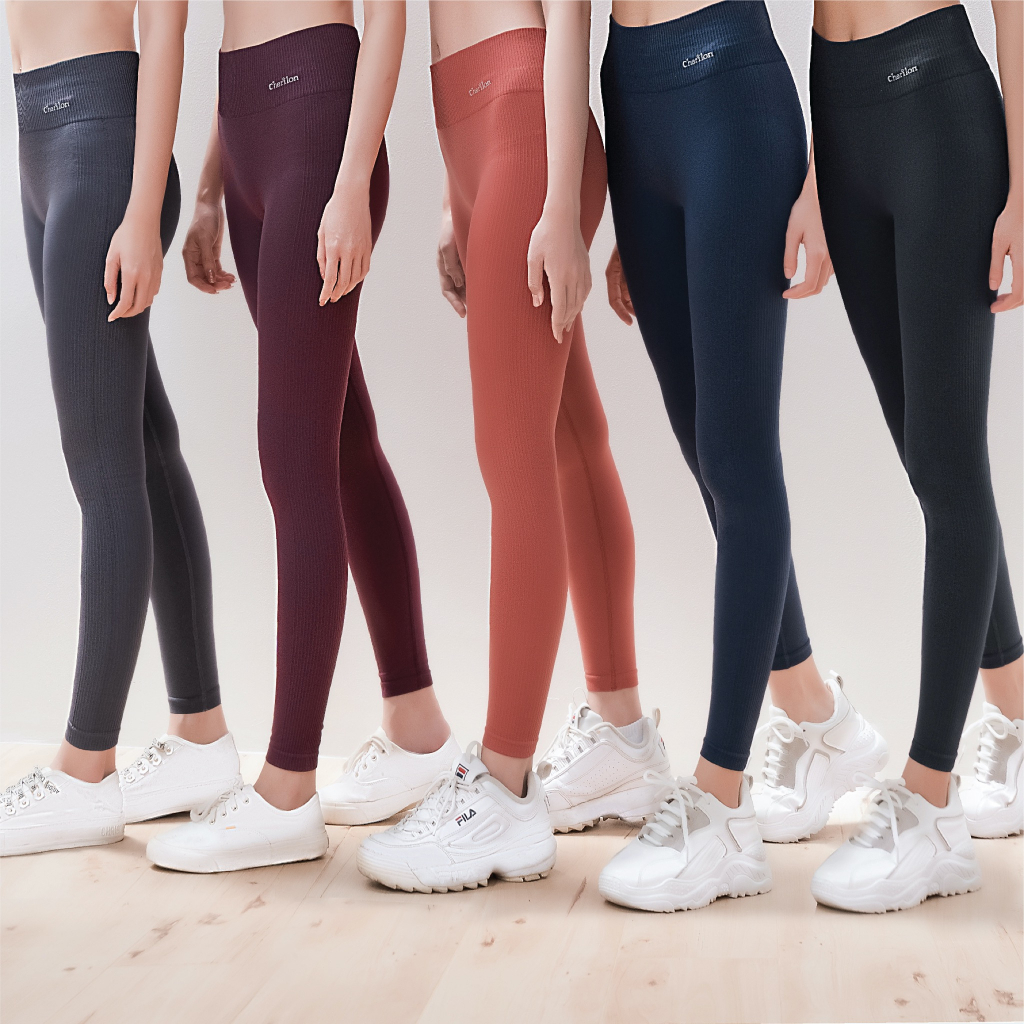 Cherilon เชอรีล่อน Seamless Active Leggings เลกกิ้ง หลากสี สวย นุ่ม เบา ...