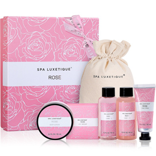 Spa Luxetique Body Care Spa Gift box ของขวัญวันวาเลนไทน์ ชุดของขวัญ บำรุ่งผิว ชุดอาบน้ำ(6 Pcs)