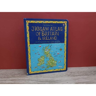 #มือสอง The Usborne Jigsaw Atlas of britain &amp; Ireland. (Boardbook)