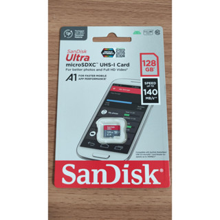 Sandisk Micro SD card 128 GB ของแท้ ของใหม่ ใช้งานบน Nintendo Switch ได้