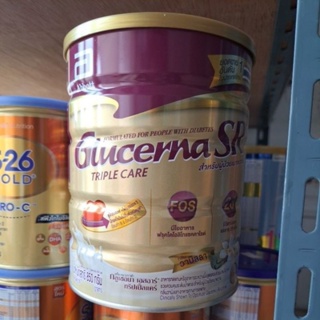 Glucerna SR และ Plus นมสำหรับคนเป็นเบาหวาน 850กรัม สินค้าอายุยาวปี2024นู้นนนเลยครับ