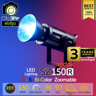 Godox LED SZ150R RGB Zoomable 150W Bi-Color 2800K-6500K Bowen Mount - รับประกันศูนย์ Godox Thailand 3 ปี