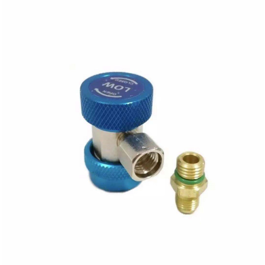 คอปเปอร์-เติมน้ํายาแอร์-r134a-สีน้ําเงิน-ac-coupler-r-134a-ฝั่งlow-side-เติมน้ำยาแอร์-r-134a