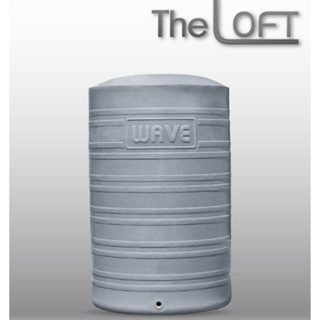 🚚 ส่งฟรี WAVE ถังเก็บน้ำ ถังน้ำ รุ่น THE LOFT (เดอะลอฟท์) รับประกัน 15 ปี ป้องกันรังสี UV12+ ขนาด 300 - 2500 ลิตร