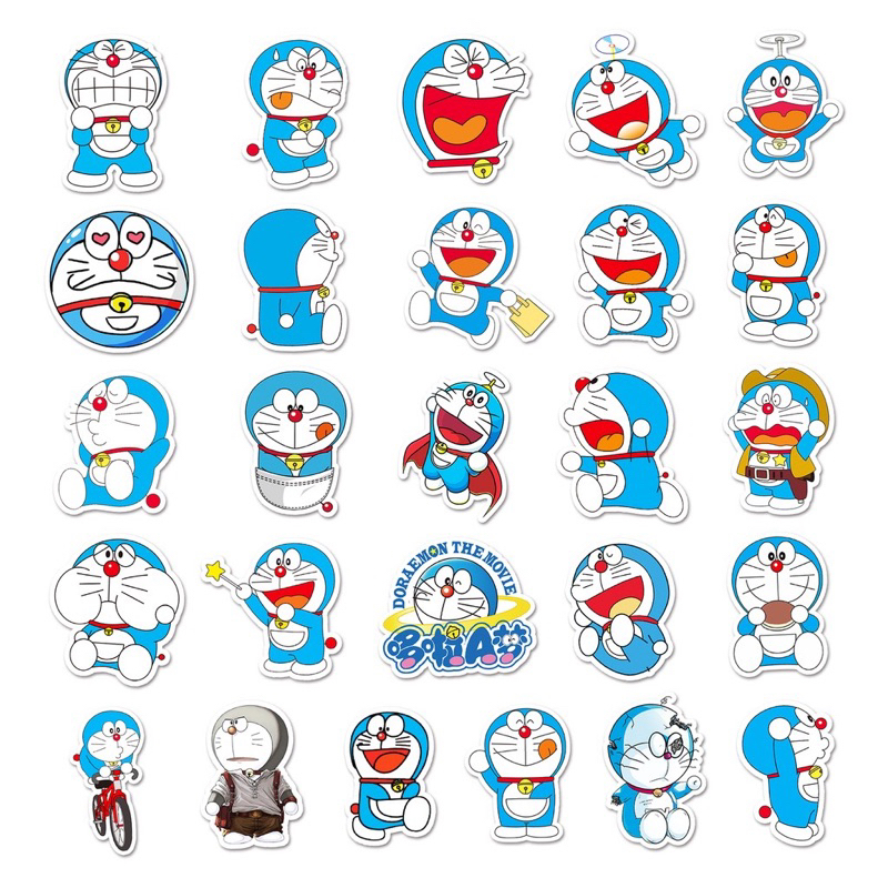 สสติ๊กเกอร์-doraemon-443-โดราเอมอน-50ชิ้น-โดเรม่อน-โดเรมอน-โดเรมี-โด-เร-รา-เอ-มอน-ม่อน-โนบิตะ-ชิสุกะ-ฟูจิโอะ-แมว-ชิซุกะ