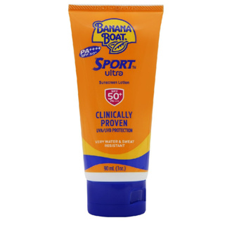 Banana Boat Sport Ultra Protect Sunscreen Lotion SPF50+ PA+++ 90 ML บานาน่า โบ๊ท สปอร์ต อัลตร้า โพลเท็ค ซันสกรีน โลชั่น SPF50+ PA+++ 90 มล.