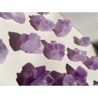 อเมทิสต์ | Amethyst 💜 ผลึก 1 ชิ้น ธรรมชาติ หินสีม่วง ผลึก สีม่วง หินสะสม