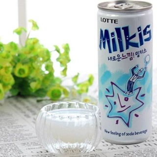 [พร้อมส่ง] เครื่องดื่มอัดก๊าซรสนมผสมโยเกิร์ต Milkiis Original เครื่องดื่มเกาหลี