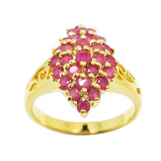 สินค้า แหวนทับทิม แหวน 4 แบบให้เลือก แหวนโกเมน แหวนนิลดำ แหวนอเมทิส แหวนแถว แหวนทรงข้าวหลามตัด แหวนชุบทอง(JD3)