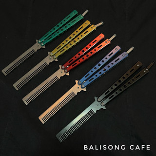 ลดพิเศษ! 50% Balisong มีดควง บาลิซอง สำหรับซ้อมทรงหวี