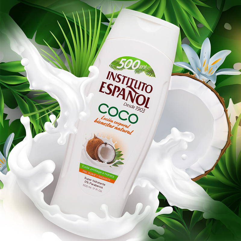 instituto-espanol-body-lotion-coco-ขวด-500ml-โลชั่นช่วยคืนความชุ่มชื้นให้กับผิว