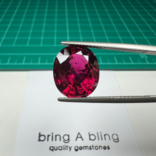 ทัวร์มาลีน สีแดง หรือ รูบีไลท์ (Rubellite Tourmaline) 6.8 ct