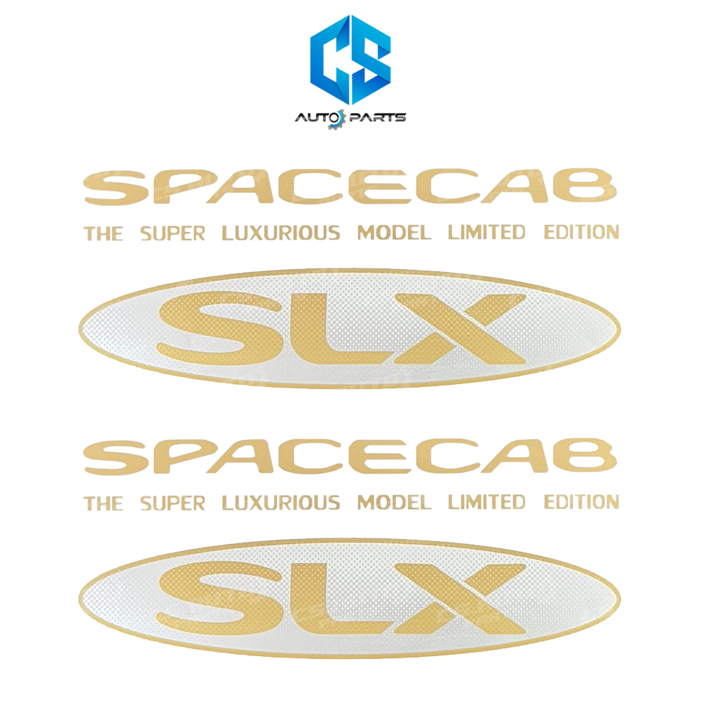 สติ๊กเกอร์-spacecab-slx-ติดแคป-isuzu-tfr