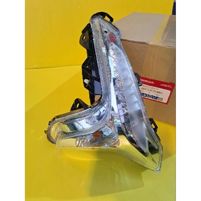 ไฟเลี้ยวหน้าข้างขวา Honda Wave 125i แท้ เบิกศูนย์ 2023-2020 รูปที่ 3