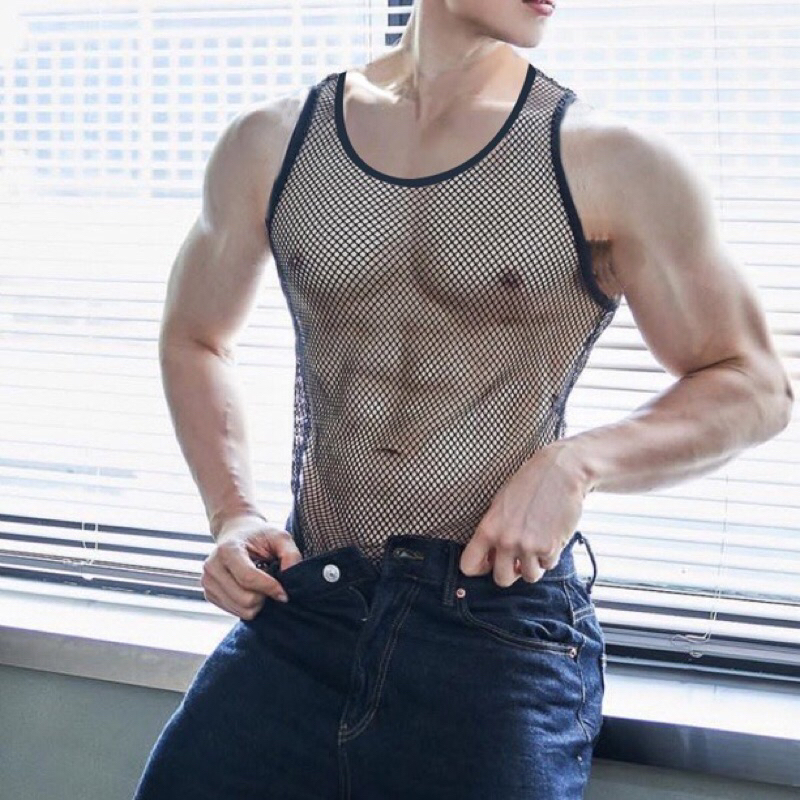 men-sexy-bodysuit-บอดี้สูทตาข่ายผู้ชาย-เสื้อผ้าเซ็กซี่ผู้ชาย-เสื้อผ้านำเข้า