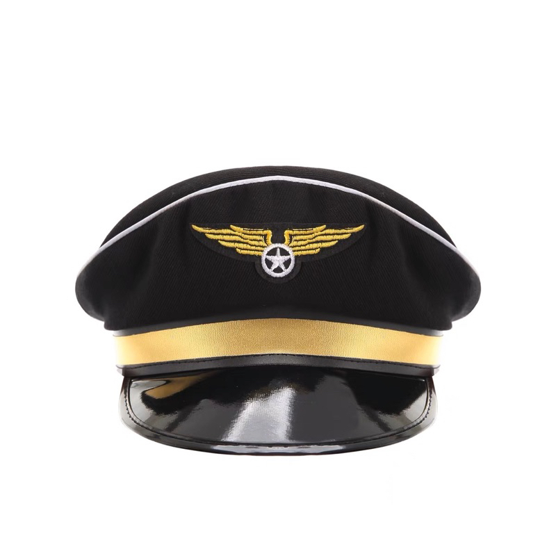 หมวก-รุ่นf79หมวกตำรวจดำ