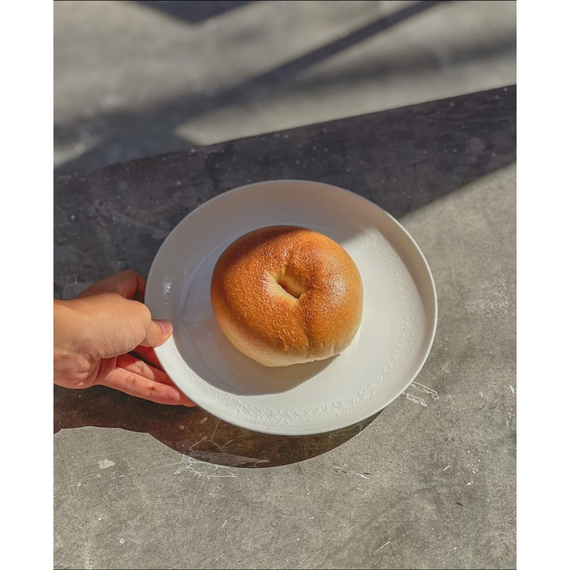 sourdough-bagel-plain-เบเกิลยีสต์ธรรมชาติ-มีราคาขายส่งสำหรับร้านค้า