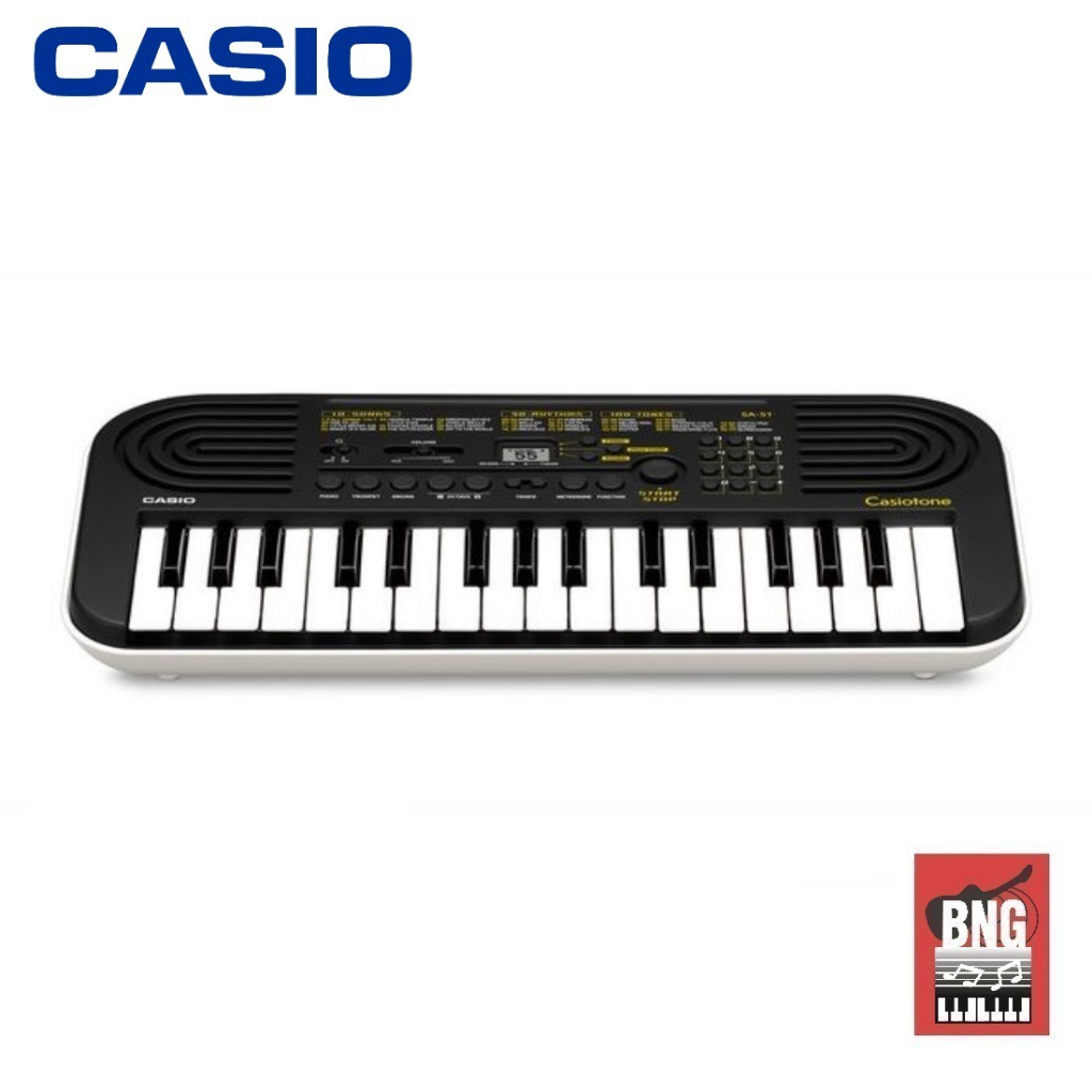 casio-sa-51-คีย์บอร์ด-32-คีย์-ขนาดพกพา-ใช้งานง่าย-ใส่ถ่านได้-พร้อมอะแดปเตอร์