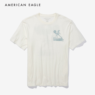 American Eagle Short Sleeve T-Shirt เสื้อยืด ผู้ชาย แขนสั้น (NMTS 017-2746-101)