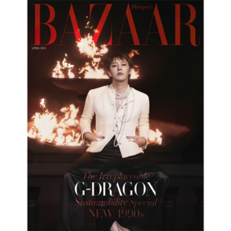 พร้อมส่ง-harper-s-bazaar-2023-04-ปก-จีดร้าก้อน-g-dragon-ชำระปลายทางได้