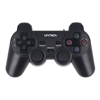 ภาพขนาดย่อของภาพหน้าปกสินค้าJoy Play จอย เพลย์ Play Station 2 Double Shock 2 Controller PS2 จอย play 2 UNITECH มีระบบสั่นครับ จากร้าน wpp5129 บน Shopee ภาพที่ 1