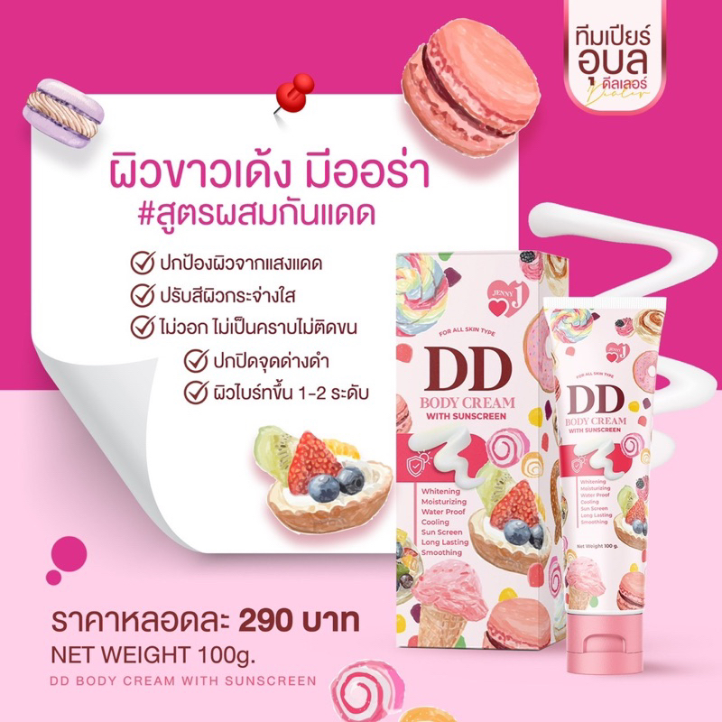 dd-น้ำแตก-โลชั่นผิวขาว-เจนนี่ได้หมดถ้าสดชื่น-บำรุงพร้อมกันแดด-กันน้ำ-กันเหงื่อ-ไม่ติดเบาะติดขน-ทาปุ๊บขาวปั๊บ