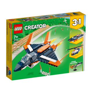 LEGO® Creator 3-in-1 31126 Supersonic-jet - เลโก้ใหม่ ของแท้ 💯% กล่องสวย พร้อมส่ง