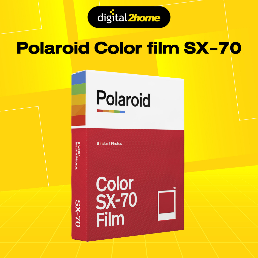 ภาพหน้าปกสินค้าPolaroid Color film SX-70 ฟิล์มสี สำหรับกล้อง Polaroid SX-70 จากร้าน digital2homeshop บน Shopee