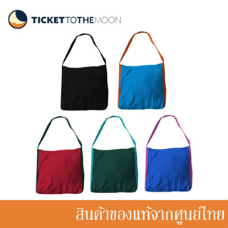 Ticket to the Moon กระเป๋าสะพายข้าง ถุงผ้า วัสดุผ้าร่มชูชีพ Eco Market Bag (มี5สี)