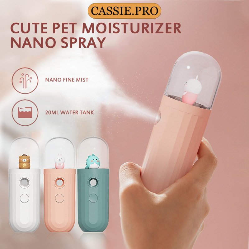 fast-shipping-pet-humidifier-nano-refillable-water-aroma-diffuser-เครื่องพ่นสเปรย์แบบพกพาน่ารัก