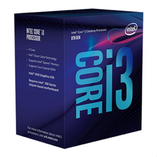 CPU (ซีพียู) 1151 INTEL CORE I3-8100 3.6 GHz ใช้งานปกติ