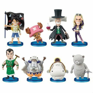 one piece World Collectable Figure Vol.13 ของแท้ วันพีช คุเรฮะ ลูฟี่  ช๊อปเปอร์ ฮิลรุค ดอลตัน วาโปลู ร็อบสัน หมีขาว