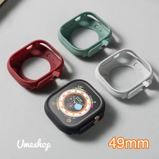 ภาพหน้าปกสินค้าเคสสําหรับแอปเปิ้ลวอช เคสซิลิโคน 49mm  เคสนาฬิกาแบบนิ่ม สําหรับ Smart Watch Ultra 49 มม. เคสนิ่มๆ  กันกระแทก ที่เกี่ยวข้อง