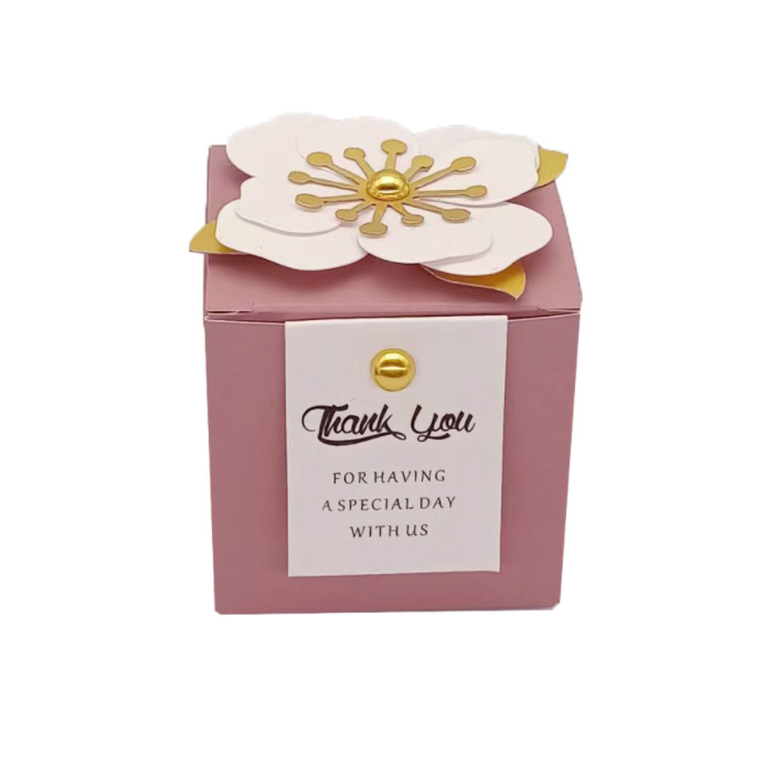 กล่องของขวัญติดการ์ด-ติดดอกไม้-กล่องใส่ขนม-ของชำร่วย-ของรับไหว้-gift-box-น่ารักๆ-กล่องของขวัญใส่เครื่องประดับ-สวยๆ