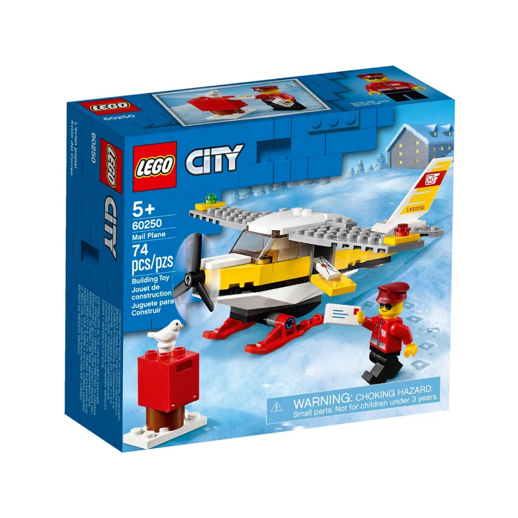 lego-city-60250-mail-plane-เลโก้ใหม่-ของแท้-กล่องสวย-พร้อมส่ง