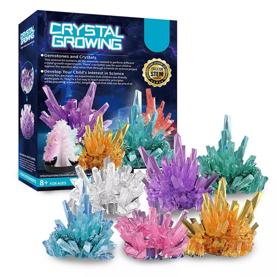 พร้อมส่ง-crystal-growing-สร้างคริสตัล-ชุดทำคริสตัล-ชุดทดลองวิทยาศาสตร์-ของเล่นวิทย์-อุปกรณ์การทำคริสตัล-คริสตัลdiy