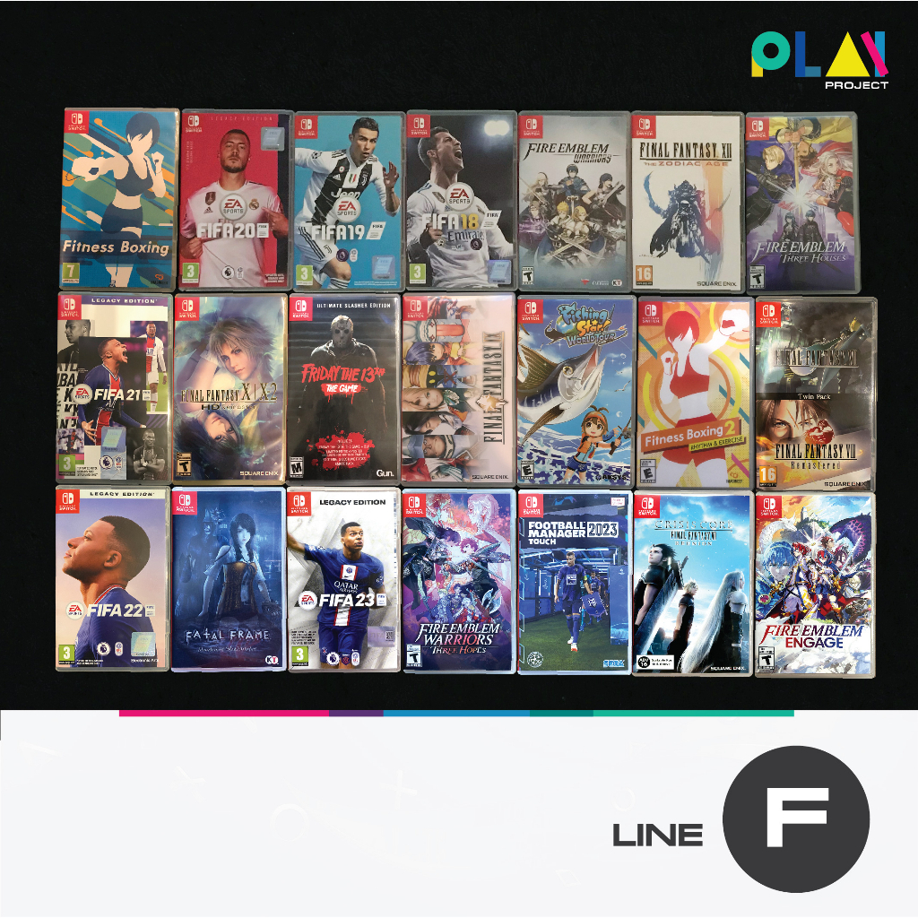 เกม Nintendo Switch มือสอง กว่า 100 เกม (รายชื่อตัวอักษร F )[มือสอง ...