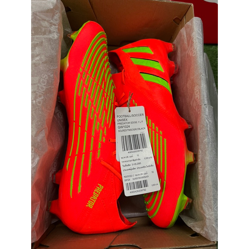 สตั๊ด-รองเท้าฟุตบอล-adidas-predator-edge-1-l-fg-ตัวท๊อป-ไซส์-43