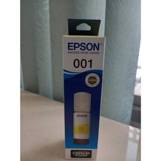 Epson  001YELLOW (T03Y400)70ml. สีเหลือง รองรับเครื่องปริ้นเตอร์ : Epson L4150 / L4160 / L6160 / L6170 / L6190