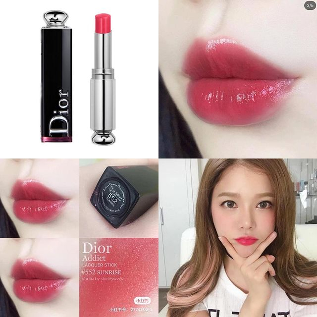 beauty-siam-แท้ทั้งร้าน-แบ่งขายลิปสติกสีสุดน่ารัก-dior-addict-lipstick-สี-552-sunrise-ขนาด-0-5-กรัม-พร้อมแปรงทาลิป