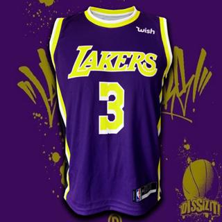 ภาพขนาดย่อของสินค้าเสื้อบาส เสื้อบาสเกตบอล NBA LA.Lakers เสื้อทีม ลอส แองเจลิส เลเกอร์ส BK0009 รุ่น Statement Anthony Davis 3 ไซส์ S-5XL
