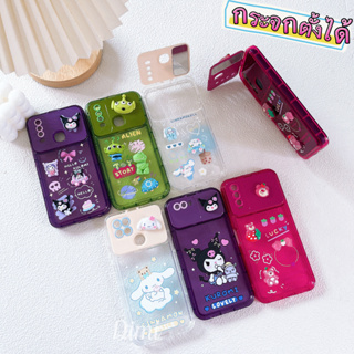 ออปโป้ A96 เคสนิ่ม เคสตั้งได้ เคสมีกระจก การ์ตูนนูน OPPO A15 A15S A16 A3S A96 5G A31 RENO5 5G RENO6 5G เคสออปโป้