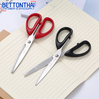 Comix B2716 Scissors Stainless กรรไกรสแตนเลส 180m(คละสี 1 ชิ้น) กรรไกร กรรไกรตัดอเนกประสงค์ อุปกรณ์สำนักงาน เครื่องเขียน