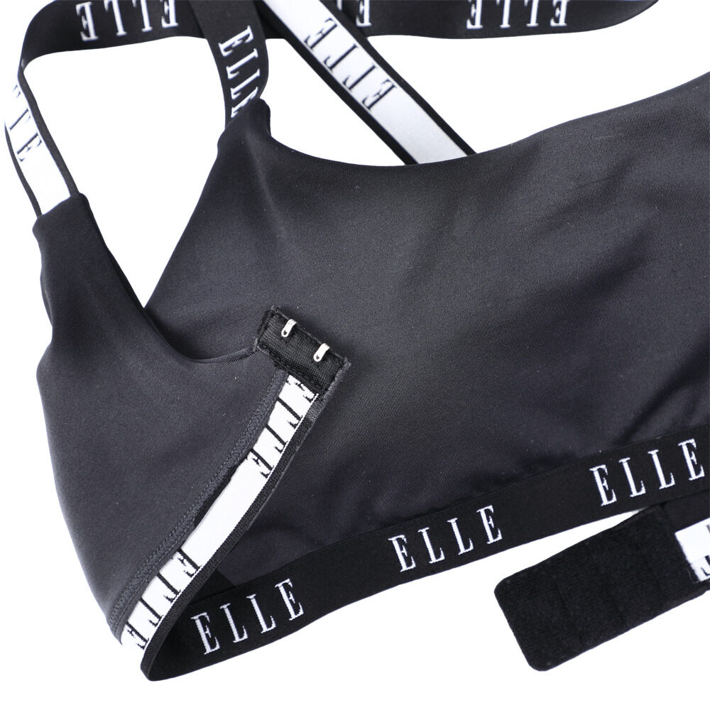 elle-lingerie-i-sport-bra-บังทรงดีไซน์ด้วยเนื้อผ้า-two-way-i-lh1835bl