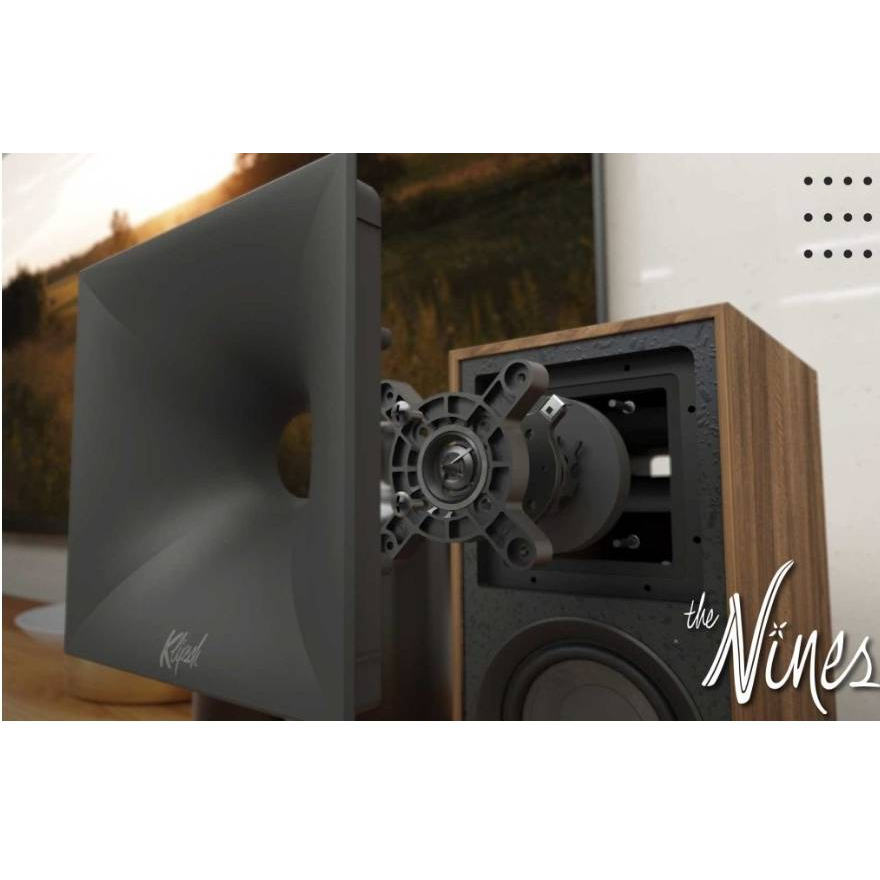 klipsch-รุ่น-the-nines-เสียงกลาง-วอลนัท-วินเทจ-wireless-bluetooth-สินค้าใหม่แกะกล่องทุกชิ้นรับรองของแท้100