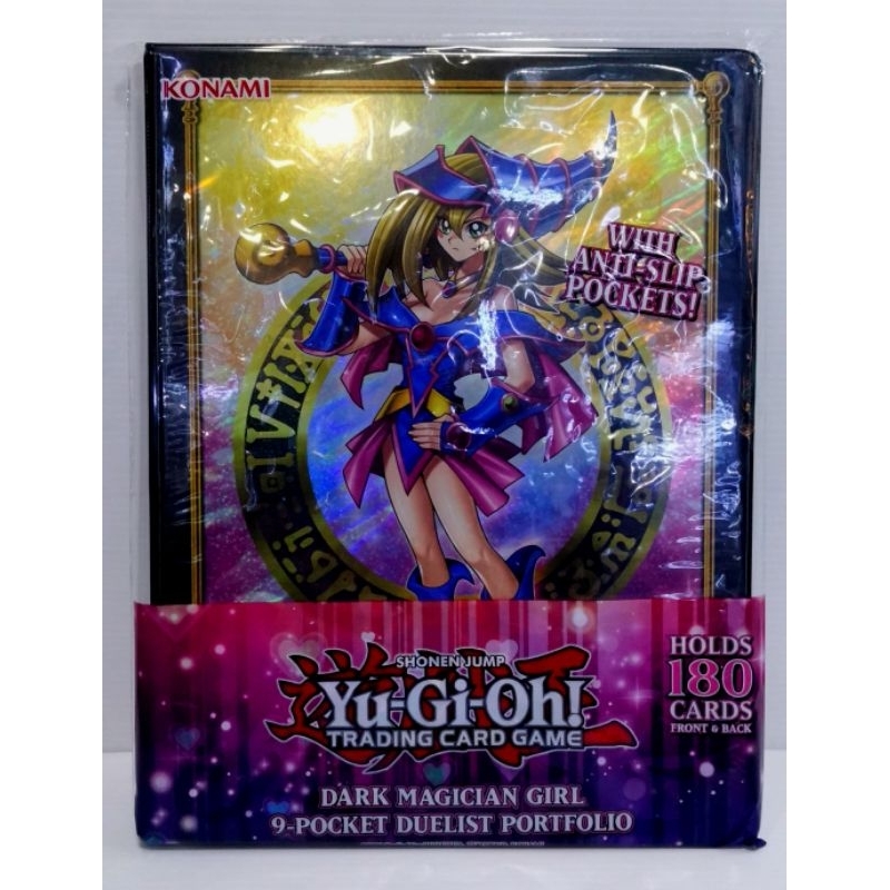 Konami Yugioh Yu Gi Oh Trading Card Game Tcg Dark Magician Girl 9 Pocket Duelist Portfolio 2263