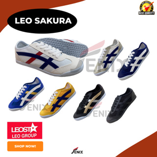 สินค้า รองเท้าผ้าใบเเฟชั่น ไซส์ 36-44 LEO SAKURA ถูกสุดๆ